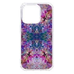 Roses Liquify Iphone 14 Pro Tpu Uv Print Case by kaleidomarblingart