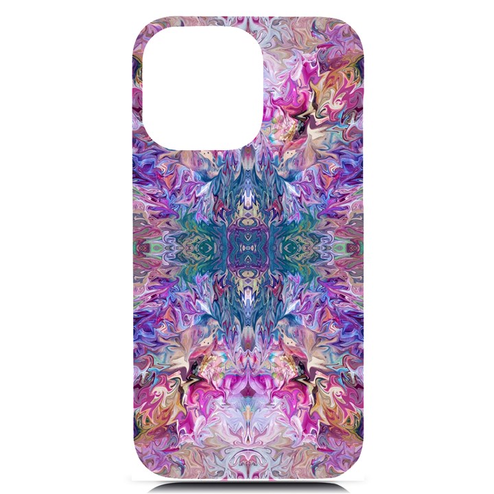 Roses Liquify iPhone 14 Pro Max Black UV Print Case