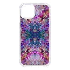 Roses Liquify Iphone 14 Tpu Uv Print Case by kaleidomarblingart