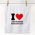 I love Japanese breakfast  Face Towel Front