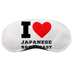 I Love Japanese Breakfast  Sleeping Mask by ilovewhateva