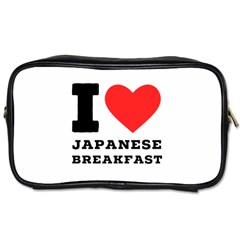 I Love Japanese Breakfast  Toiletries Bag (one Side) by ilovewhateva