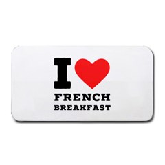 I Love French Breakfast  Medium Bar Mat by ilovewhateva