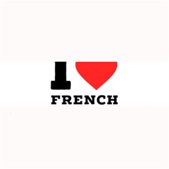 I Love French Breakfast  Large Bar Mat by ilovewhateva