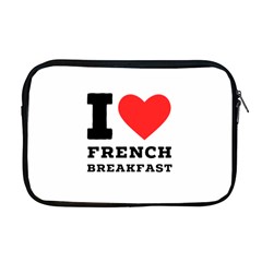 I Love French Breakfast  Apple Macbook Pro 17  Zipper Case by ilovewhateva