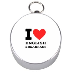 I Love English Breakfast  Silver Compasses by ilovewhateva