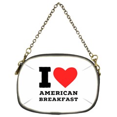 I Love American Breakfast Chain Purse (two Sides) by ilovewhateva