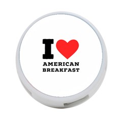 I love American breakfast 4-Port USB Hub (One Side)