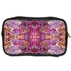 Indian Summer Patterns Toiletries Bag (two Sides) by kaleidomarblingart