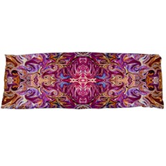 Indian Summer Patterns Body Pillow Case (dakimakura) by kaleidomarblingart