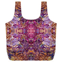 Indian Summer Patterns Full Print Recycle Bag (xl) by kaleidomarblingart