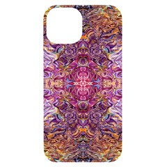 Indian Summer Patterns Iphone 14 Black Uv Print Case