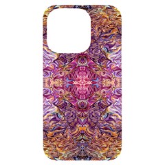 Indian Summer Patterns Iphone 14 Pro Black Uv Print Case