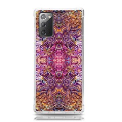 Indian Summer Patterns Samsung Galaxy Note 20 Tpu Uv Case by kaleidomarblingart