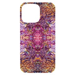 Indian Summer Patterns Iphone 14 Pro Max Black Uv Print Case