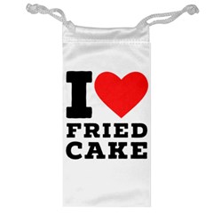 I Love Fried Cake  Jewelry Bag by ilovewhateva