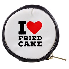 I Love Fried Cake  Mini Makeup Bag by ilovewhateva