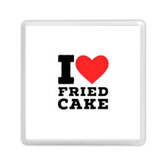 I Love Fried Cake  Memory Card Reader (square) by ilovewhateva