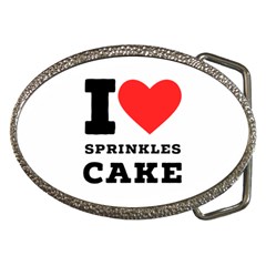 I Love Sprinkles Cake Belt Buckles by ilovewhateva