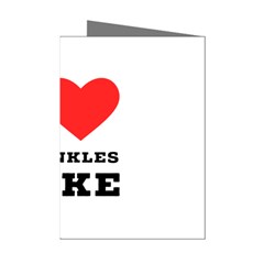 I Love Sprinkles Cake Mini Greeting Cards (pkg Of 8)