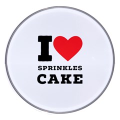 I Love Sprinkles Cake Wireless Fast Charger(white) by ilovewhateva