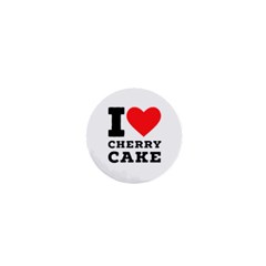 I Love Cherry Cake 1  Mini Magnets by ilovewhateva