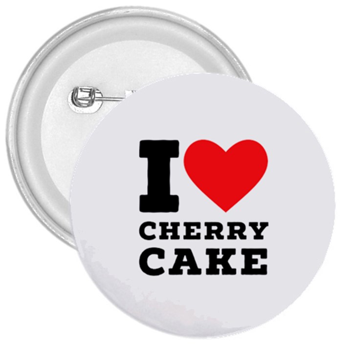 I love cherry cake 3  Buttons