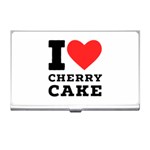 I love cherry cake Business Card Holder Front