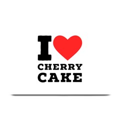 I Love Cherry Cake Plate Mats by ilovewhateva