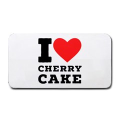 I Love Cherry Cake Medium Bar Mat by ilovewhateva