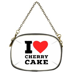 I Love Cherry Cake Chain Purse (one Side) by ilovewhateva