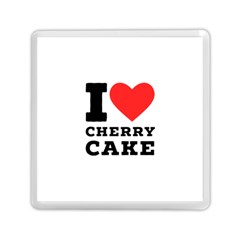 I Love Cherry Cake Memory Card Reader (square) by ilovewhateva