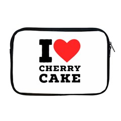 I Love Cherry Cake Apple Macbook Pro 17  Zipper Case by ilovewhateva