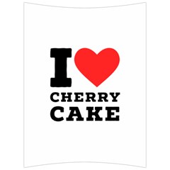 I Love Cherry Cake Back Support Cushion by ilovewhateva