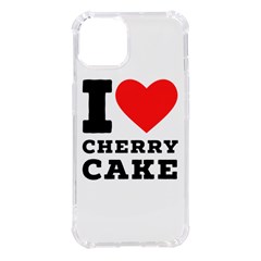 I Love Cherry Cake Iphone 14 Tpu Uv Print Case