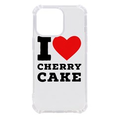 I Love Cherry Cake Iphone 13 Pro Tpu Uv Print Case by ilovewhateva