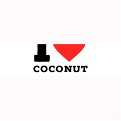 I Love Coconut Cake Large Bar Mat by ilovewhateva