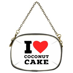 I Love Coconut Cake Chain Purse (one Side) by ilovewhateva