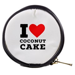 I Love Coconut Cake Mini Makeup Bag by ilovewhateva