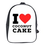 I love coconut cake School Bag (XL) Front