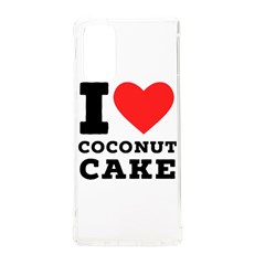 I Love Coconut Cake Samsung Galaxy Note 20 Tpu Uv Case by ilovewhateva