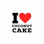 I love coconut cake Premium Plush Fleece Blanket (Medium) 60 x50  Blanket Front