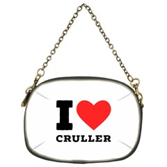 I Love Cruller Chain Purse (one Side) by ilovewhateva