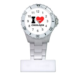 I Love Cruller Plastic Nurses Watch by ilovewhateva