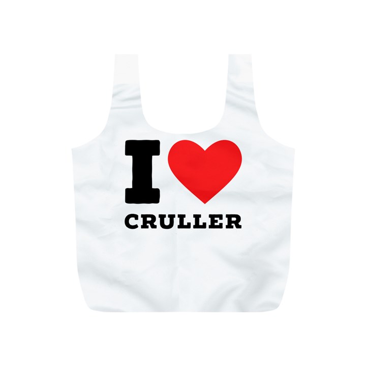 I love cruller Full Print Recycle Bag (S)