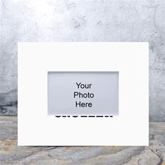 I Love Cruller White Tabletop Photo Frame 4 x6  by ilovewhateva