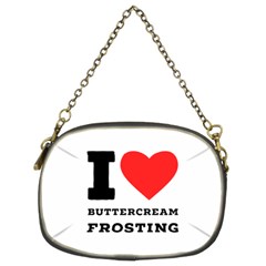 I Love Buttercream Frosting Chain Purse (two Sides) by ilovewhateva