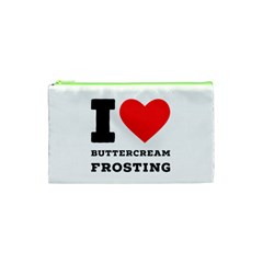 I Love Buttercream Frosting Cosmetic Bag (xs) by ilovewhateva