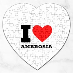 I Love Ambrosia Jigsaw Puzzle (heart) by ilovewhateva