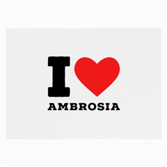 I Love Ambrosia Large Glasses Cloth by ilovewhateva